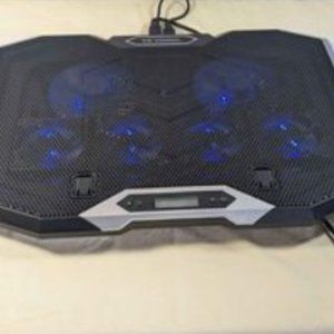 ICE COOREL K9 RGB Laptop Cooling Pad for 15.6-17.3 Inch, Gaming Laptop Cooler